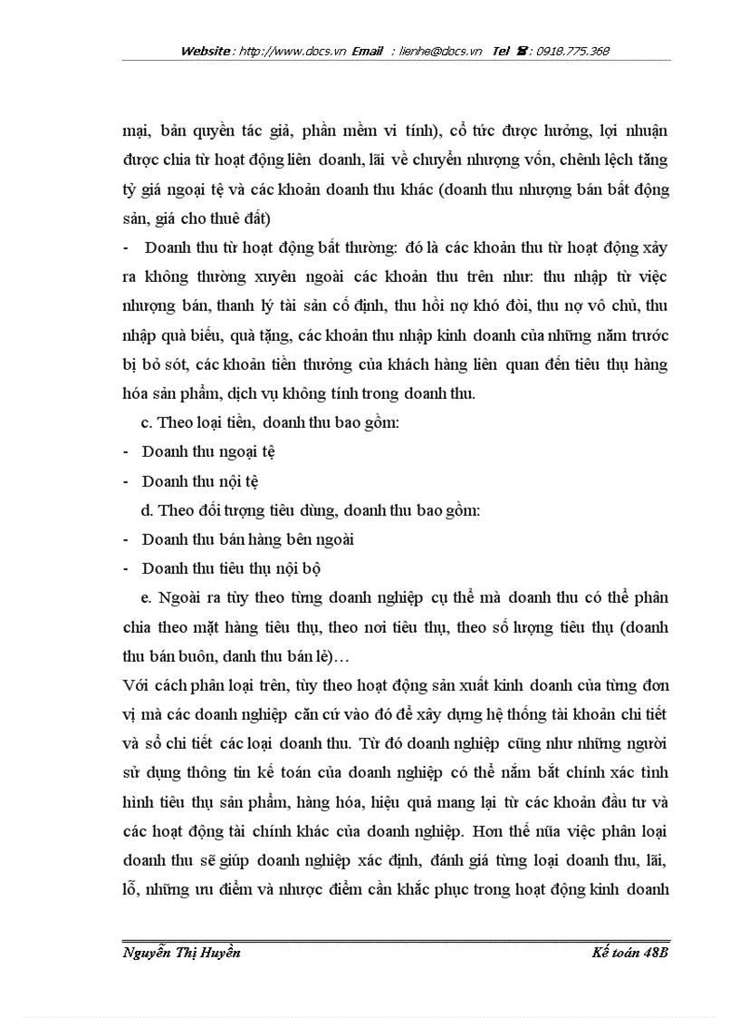 image for page Hoàn thiện kế toán doanh thu chi phí xác định kết quả kinh doanh tại công ty thực phẩm miền Bắc