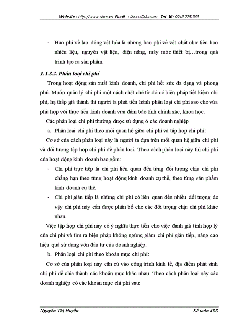 image for page Hoàn thiện kế toán doanh thu chi phí xác định kết quả kinh doanh tại công ty thực phẩm miền Bắc