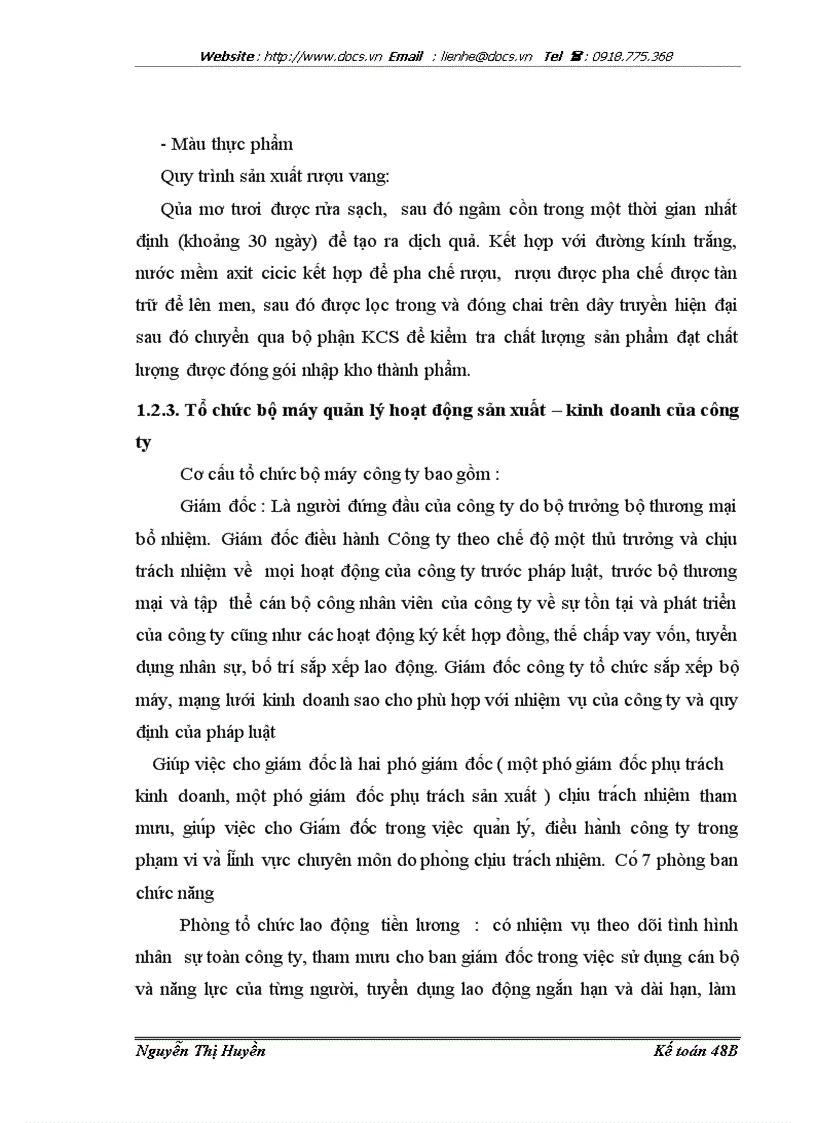 image for page Hoàn thiện kế toán doanh thu chi phí xác định kết quả kinh doanh tại công ty thực phẩm miền Bắc