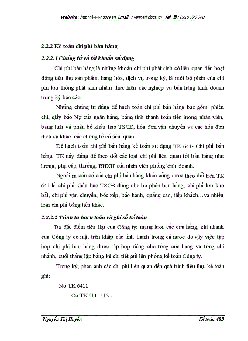 image for page Hoàn thiện kế toán doanh thu chi phí xác định kết quả kinh doanh tại công ty thực phẩm miền Bắc