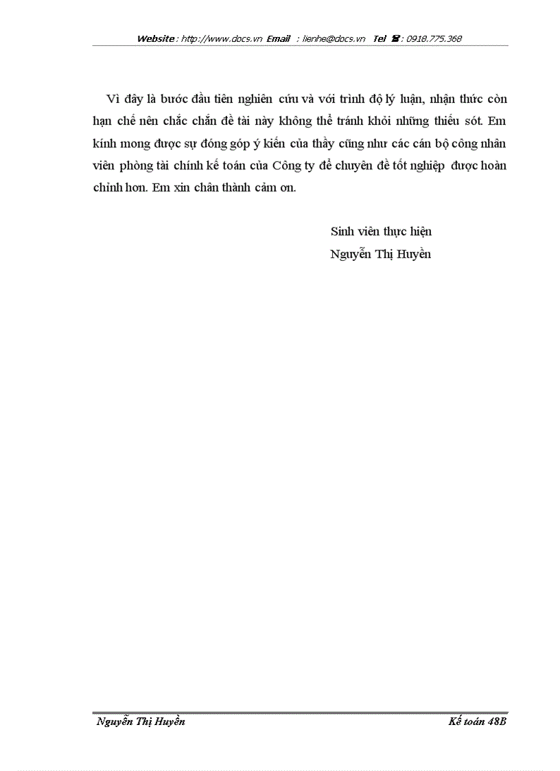 image for page Hoàn thiện kế toán doanh thu chi phí xác định kết quả kinh doanh tại công ty thực phẩm miền Bắc