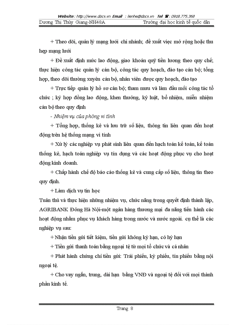 image for page Giải pháp tăng cường huy động vốn từ khách hàng cá nhân tại ngân hàng Nông nghiệp chi nhánh Đông Hà Nội