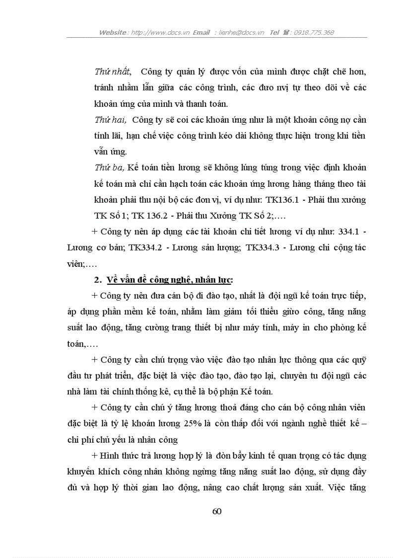 image for page Hoàn thiện tổ chức công tác kế toán tiền lương và các khoản trích theo lương tại Công ty Cổ Phần Tư Vấn Sông Đà