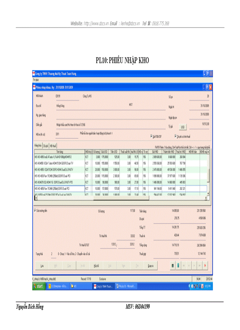 image for page Tổ chức bộ máy quản lý tổ chức kế toán và công tác kế toán tại công ty TNHH Thương mại kỹ thuật Toàn Hưng