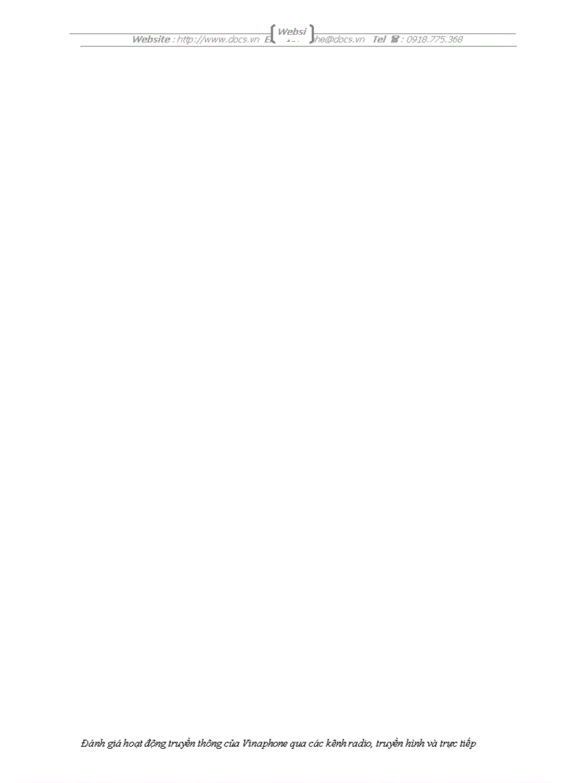 image for page Tính hiệu quả hoạt động truyền thông của Vinaphone qua các kênh radio truyền hình và trực tuyến
