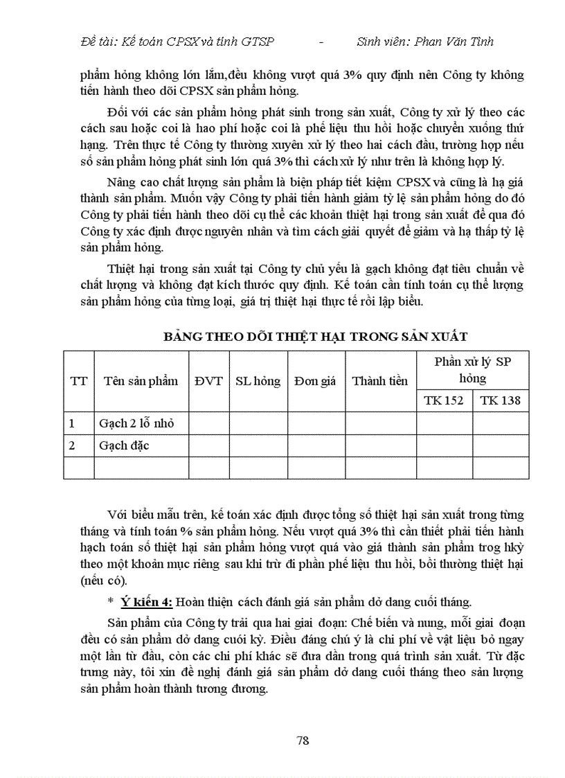 image for page Kế toán chi phí sản xuất và tính gia thành sản phẩm tại Công ty cổ phần Gạch Tuynel Trường Lâm Thanh Hoá