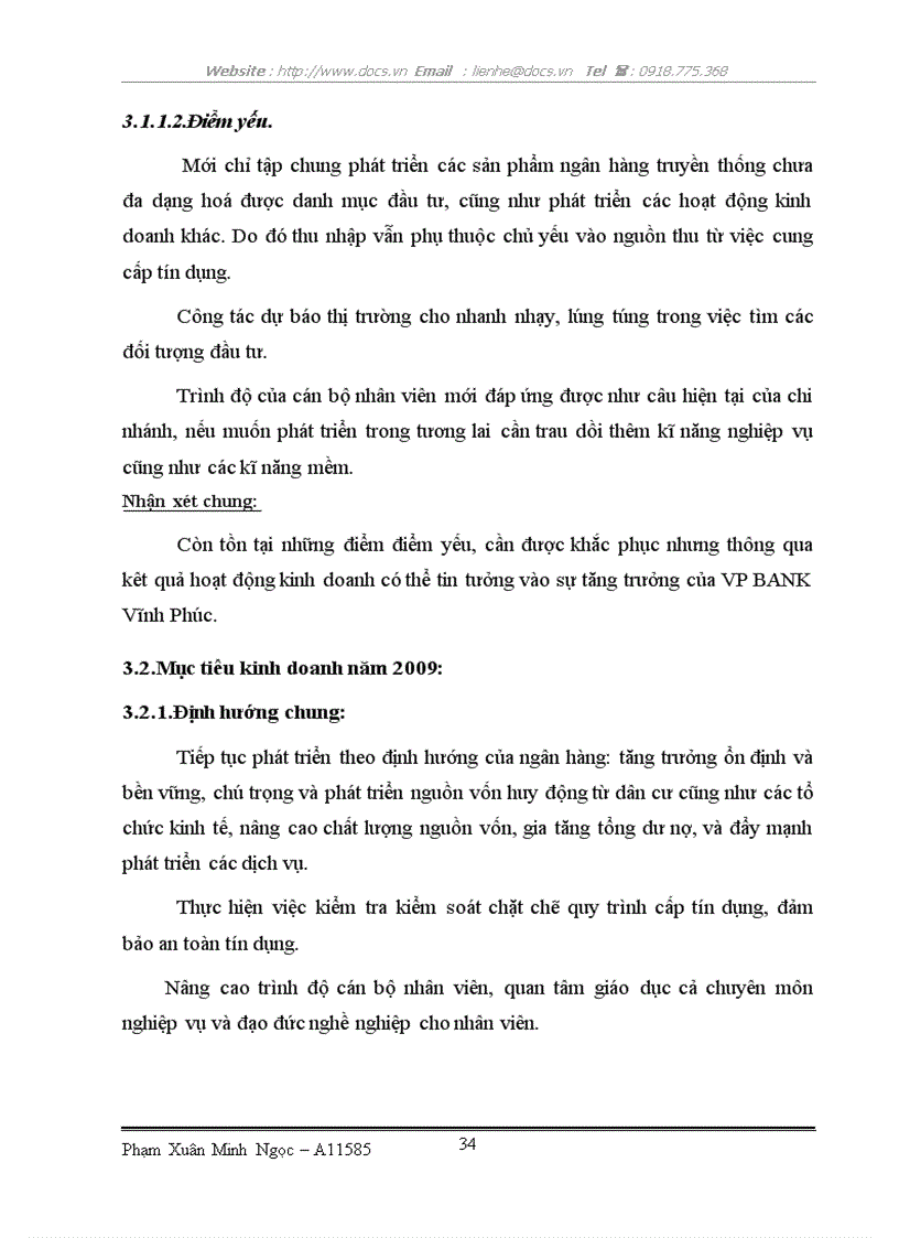 image for page Thực trạng hoạt động sản xuất kinh doanh VP BANK Vĩnh Phúc