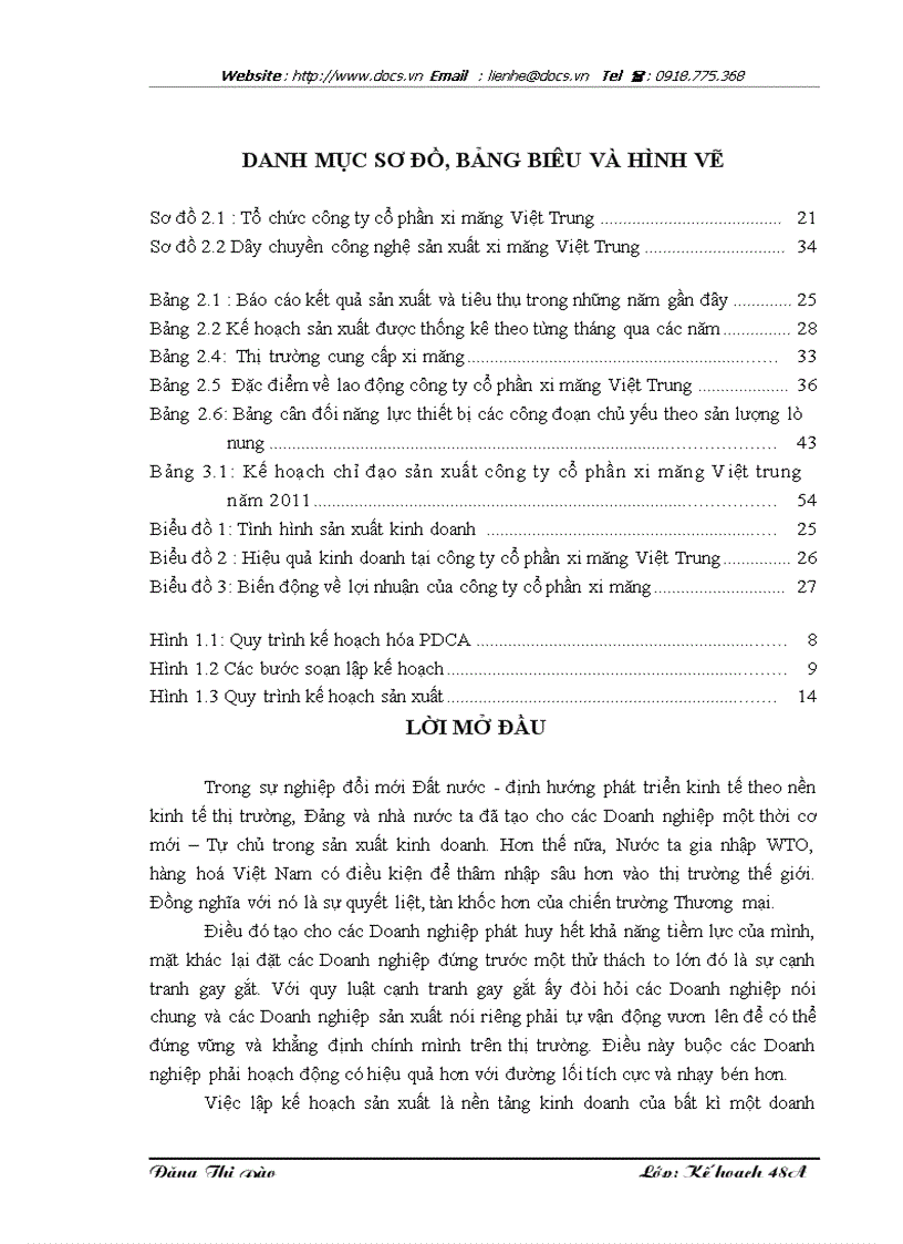 image for page Giải pháp hoàn thiện công tác lập kế hoạch sản xuất ở công ty CP xi măng Việt Trung