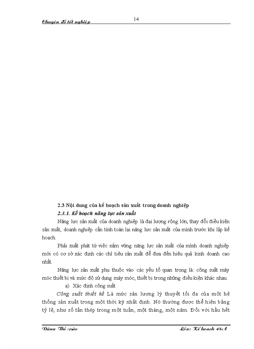 image for page Giải pháp hoàn thiện công tác lập kế hoạch sản xuất ở công ty CP xi măng Việt Trung