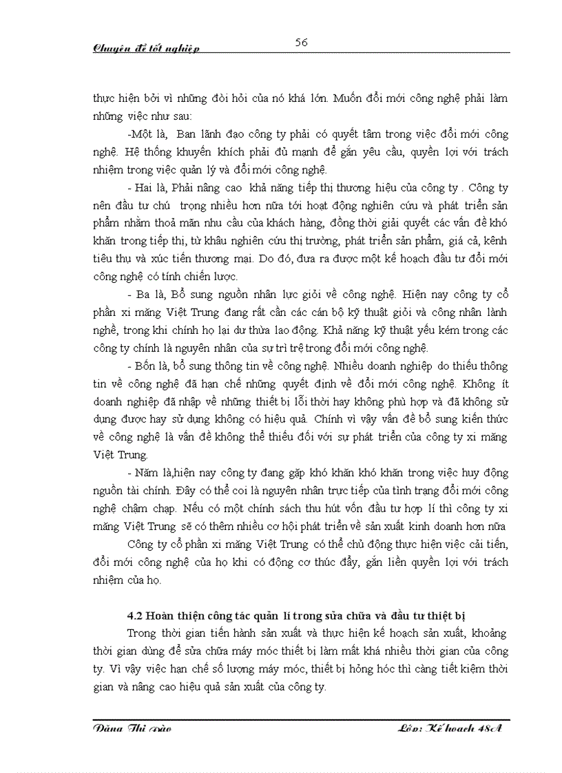 image for page Giải pháp hoàn thiện công tác lập kế hoạch sản xuất ở công ty CP xi măng Việt Trung