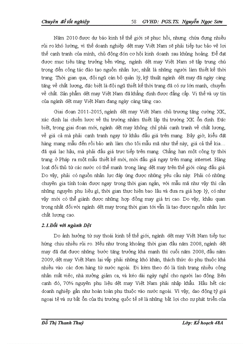 image for page Giải pháp thúc đẩy xuất khẩu dệt may Việt Nam thời kỳ hậu khủng hoảng