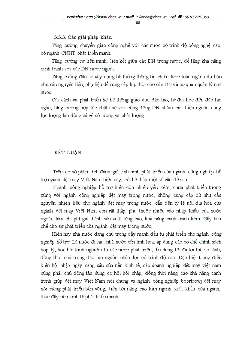 image for page Giải pháp phát triển ngành công nghiệp hỗ trợ ngành dệt may Việt Nam đến năm 2020
