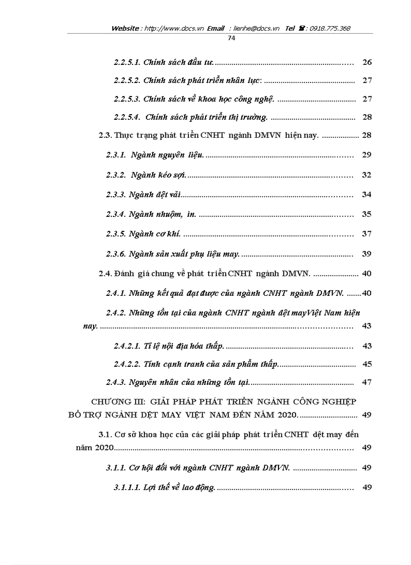 image for page Giải pháp phát triển ngành công nghiệp hỗ trợ ngành dệt may Việt Nam đến năm 2020