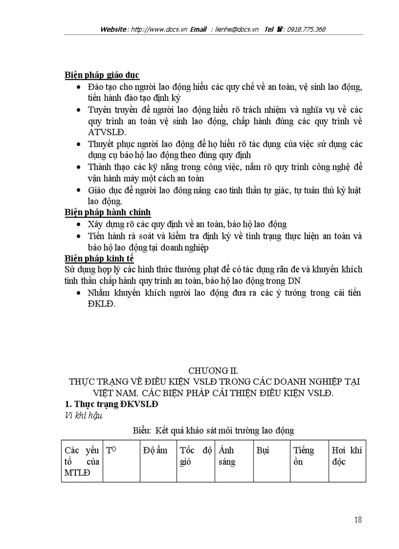 image for page Cải thiện ĐKLĐ là nhân tố để tăng năng suất lao động tăng khả năng làm việc và bảo đảm sức khỏe an toàn cho người lao động