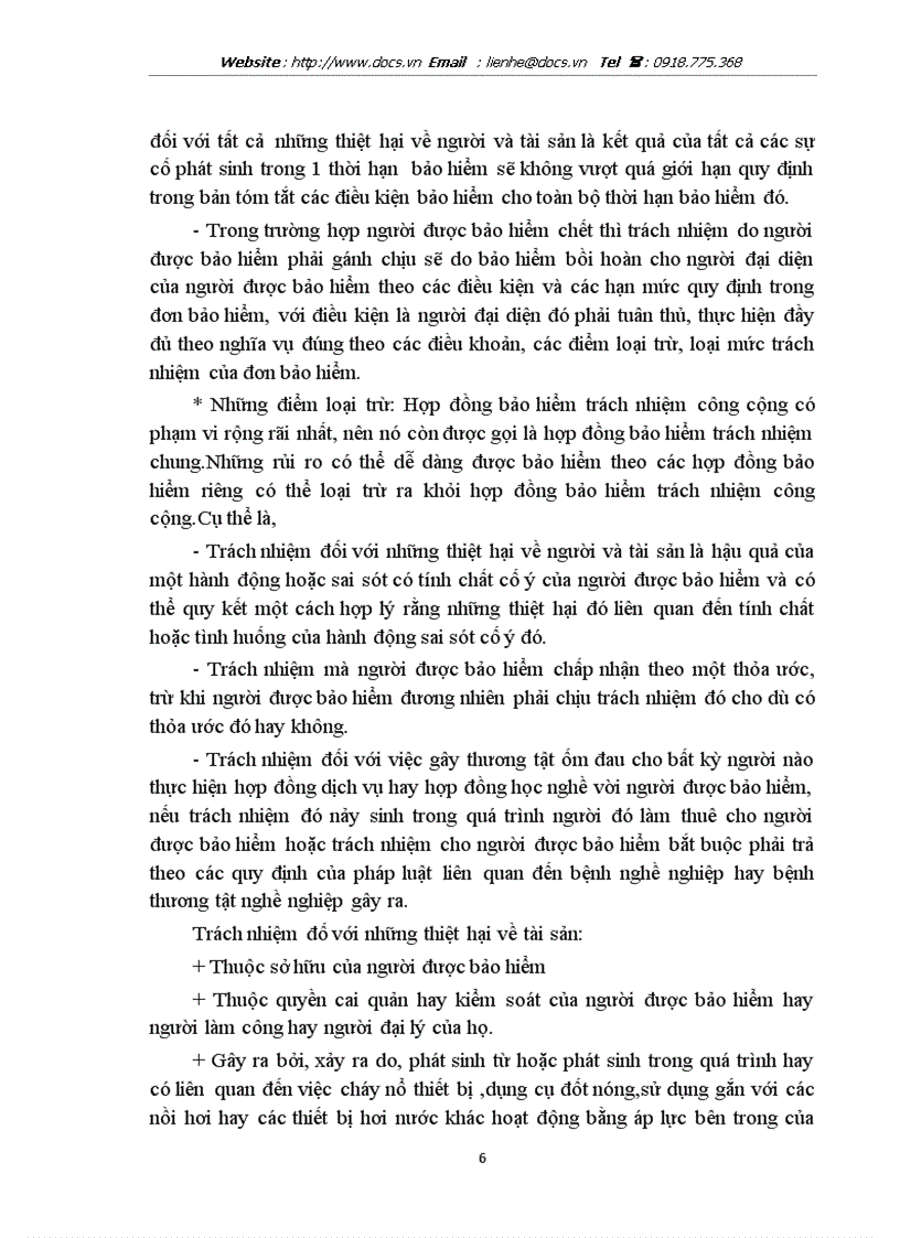 image for page Bảo hiểm trách nhiệm công cộng và thực trạng triển khai tại Bảo Việt Hà Nội