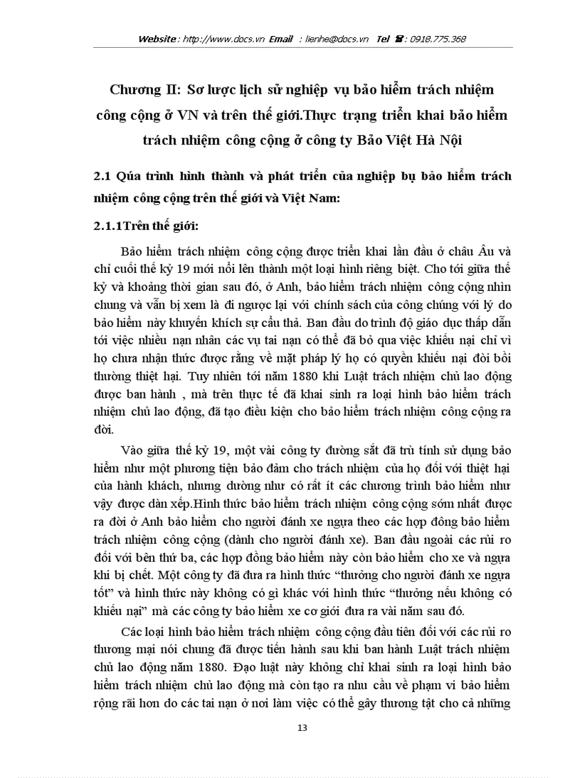 image for page Bảo hiểm trách nhiệm công cộng và thực trạng triển khai tại Bảo Việt Hà Nội