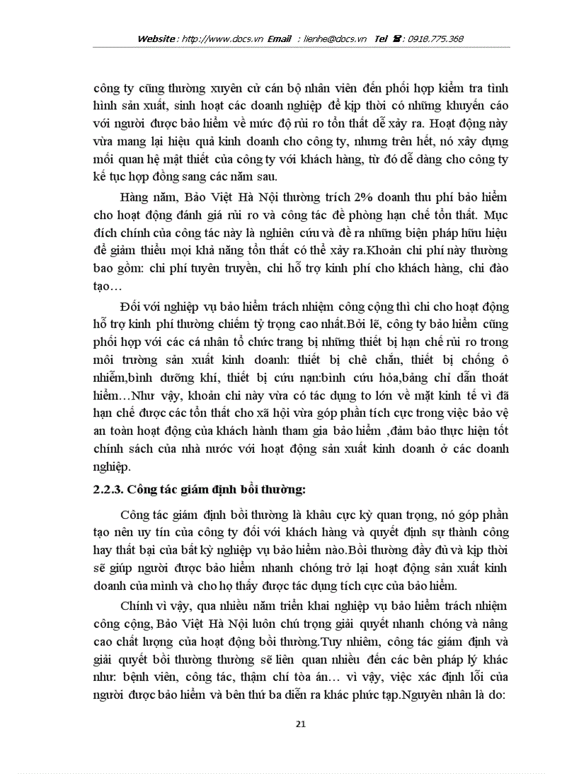 image for page Bảo hiểm trách nhiệm công cộng và thực trạng triển khai tại Bảo Việt Hà Nội