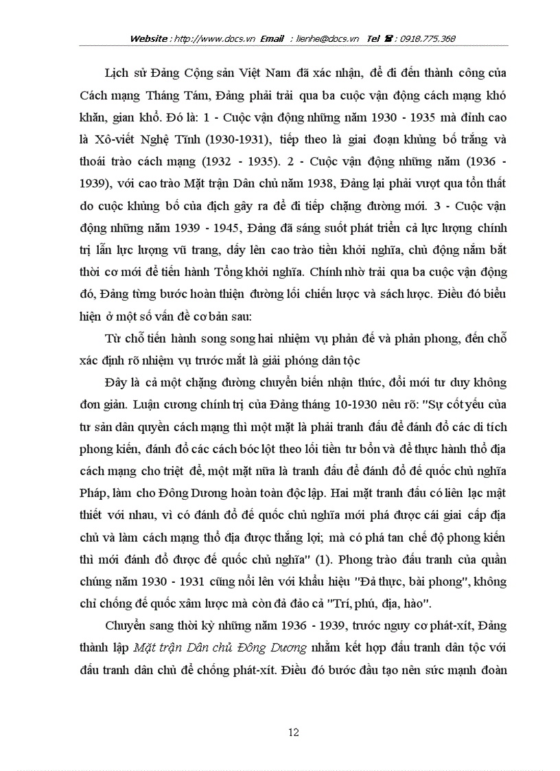 image for page Cách mạng tháng 8 không phải là sự ăn may