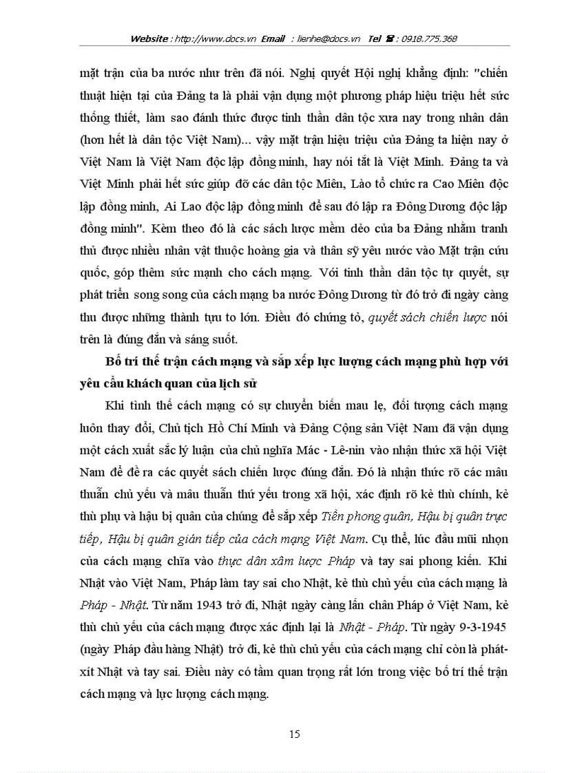 image for page Cách mạng tháng 8 không phải là sự ăn may