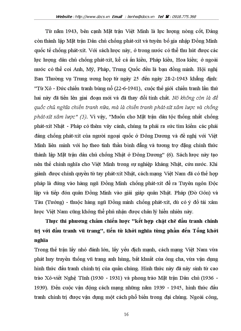 image for page Cách mạng tháng 8 không phải là sự ăn may