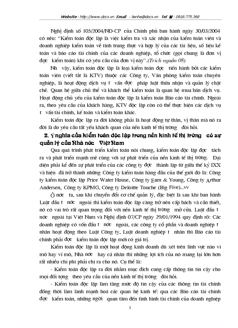 image for page Hoàn thiện công tác tổ chức và xây dựng hệ thống kiểm soát chất lượng hoạt động kiểm toán tại Công ty Dịch vụ Tư vấn Tài chính Kế toán và Kiểm toán