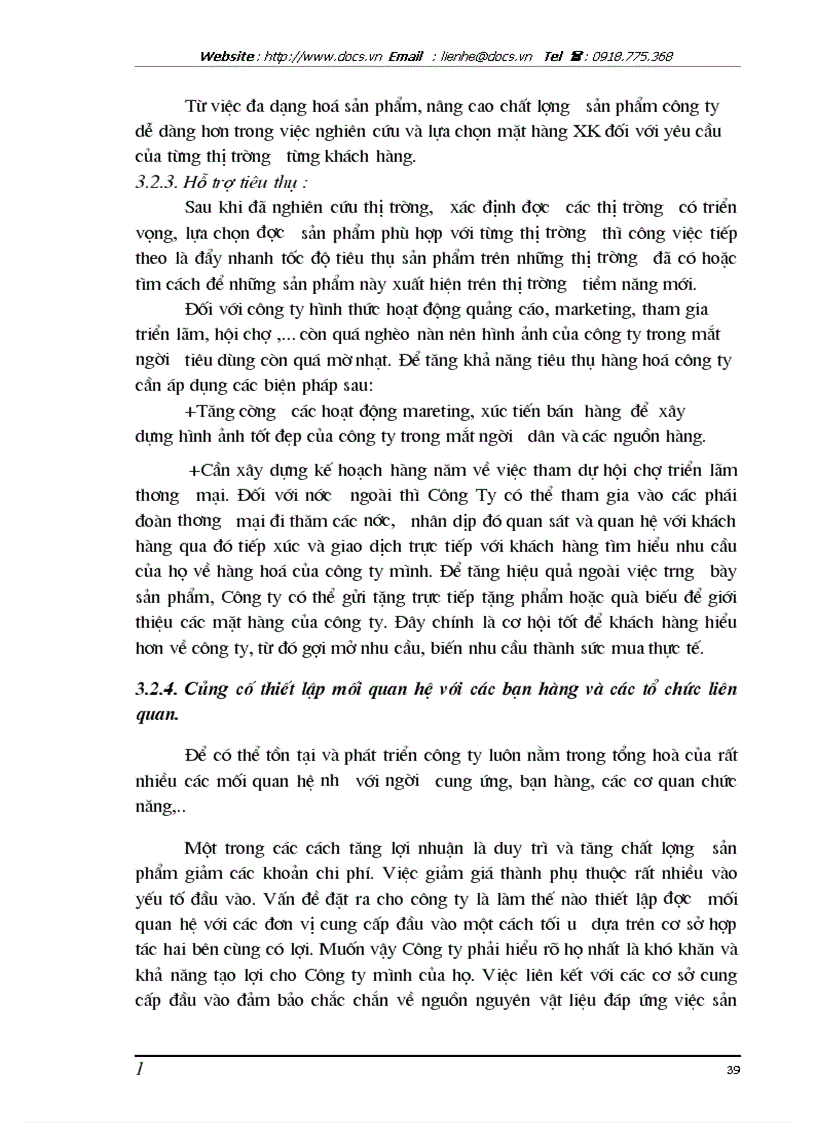 image for page Một số giải pháp nhằm nâng cao chất lượng quản trị tiêu thụ hàng thực phẩm công nghệ tại công ty thực phẩm xuất khẩu Đồng Giao