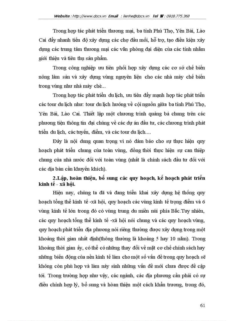 image for page Liên kết một số ngành kinh tế giữa ba tỉnh trung du miền núi phía Bắc Phú Thọ Yên Bái Lào Cai