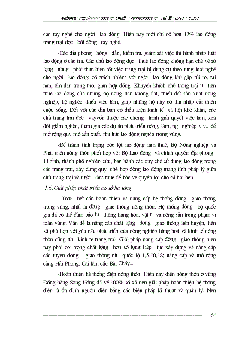 image for page Các giải pháp phát triển kinh tế trang trại vùng đồng bằng sông Hồng đến năm 2010