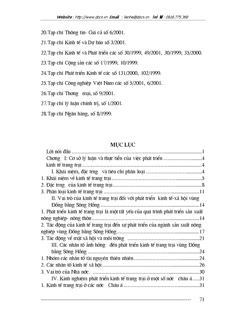 image for page Các giải pháp phát triển kinh tế trang trại vùng đồng bằng sông Hồng đến năm 2010