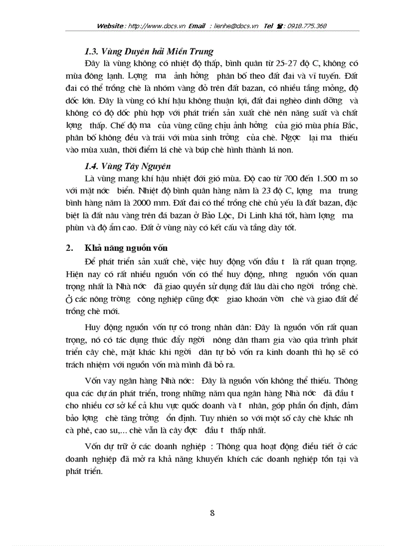 image for page Một số giải pháp nhằm phát triển sản xuất chè ở Việt Nam từ nay đến năm 2010