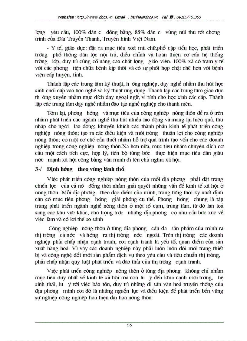 image for page Một số biện pháp phát triển công nghiệp nông thôn từ nay đến năm 2010