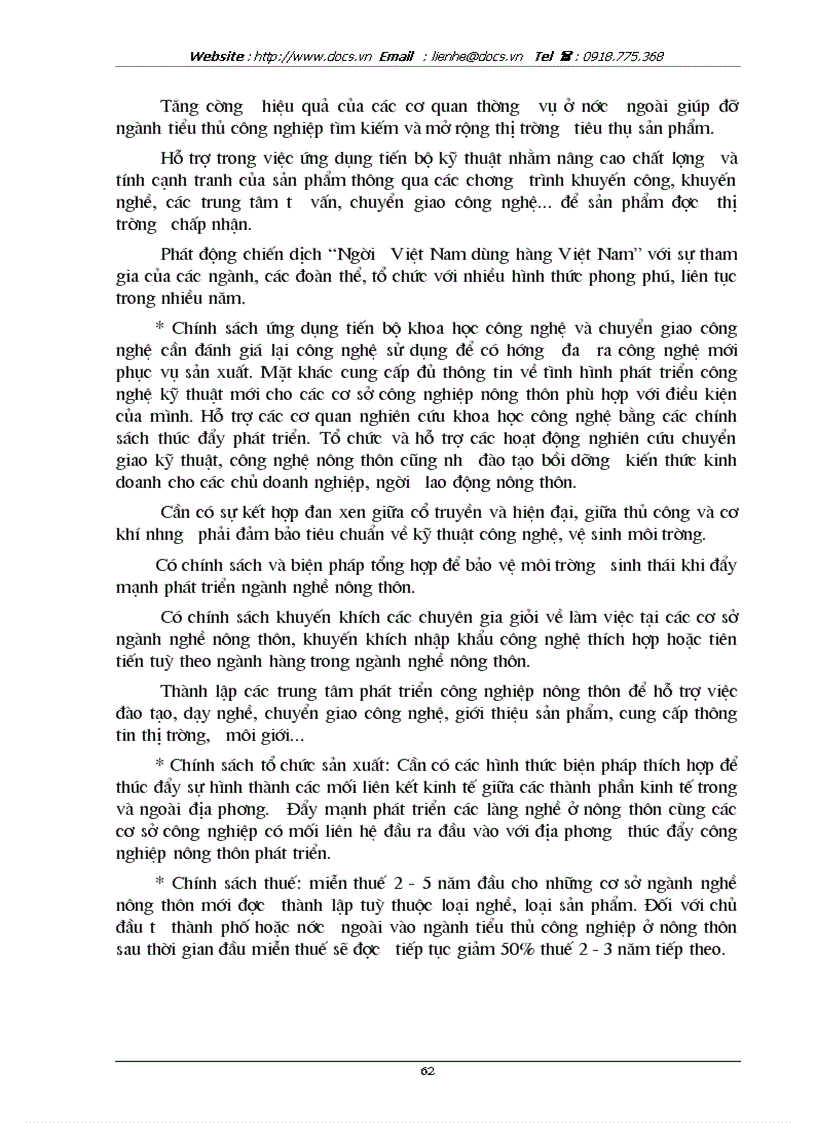 image for page Một số biện pháp phát triển công nghiệp nông thôn từ nay đến năm 2010