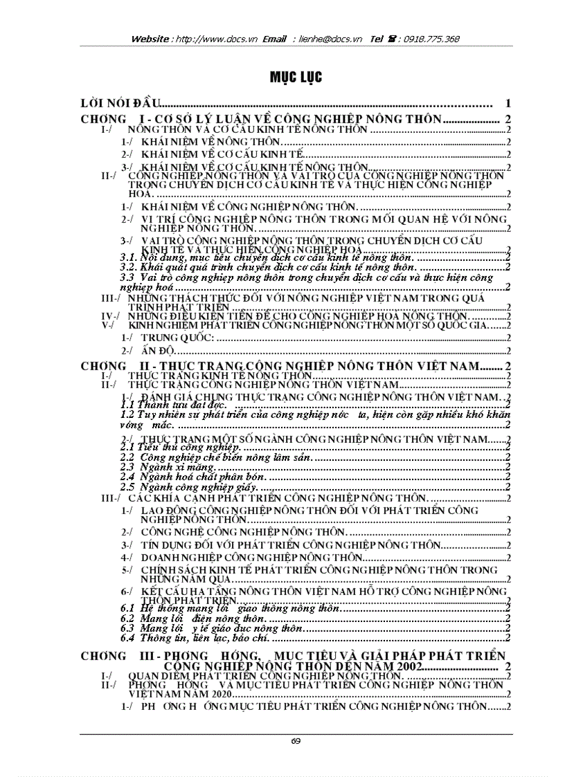 image for page Một số biện pháp phát triển công nghiệp nông thôn từ nay đến năm 2010