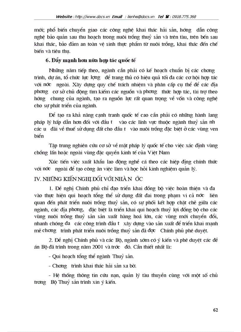 image for page Các giải pháp thực hiện kế hoạch phát triển ngành thủy sản thời kỳ 2003 2005