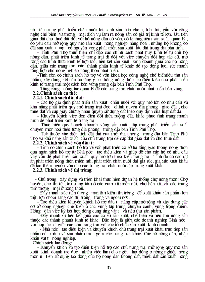 image for page Thực trạng và giải pháp phát triển kinh tế trang trại chăn nuôi ở tỉnh Phú Thọ