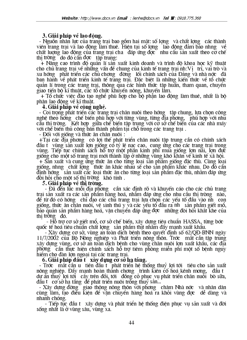 image for page Thực trạng và giải pháp phát triển kinh tế trang trại chăn nuôi ở tỉnh Phú Thọ