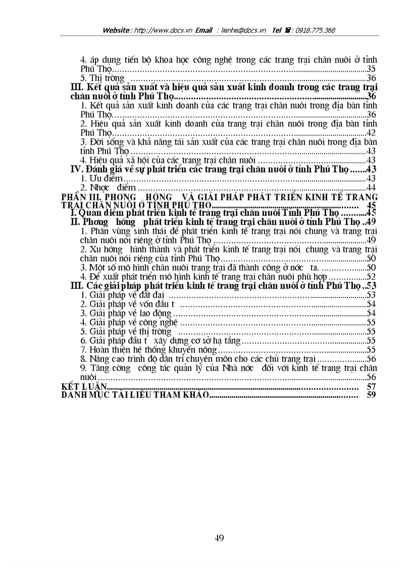 image for page Thực trạng và giải pháp phát triển kinh tế trang trại chăn nuôi ở tỉnh Phú Thọ