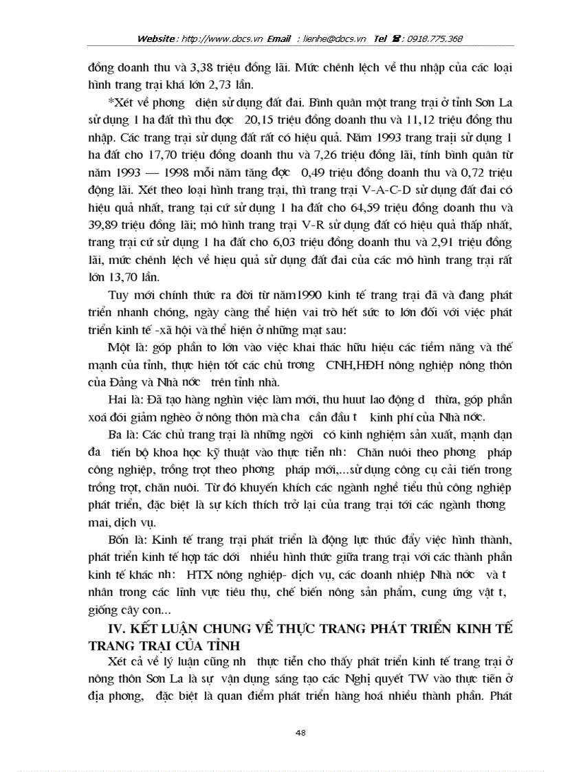 image for page Việc phát triển kinh tế trang trại ở Sơn la