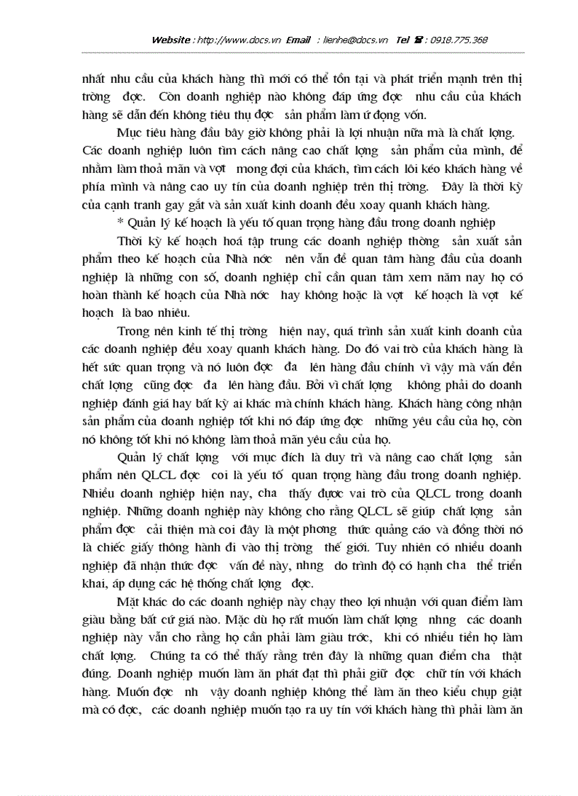 image for page Quản lý chất lượng của các doanh nghiệp Việt Nam hiện nay