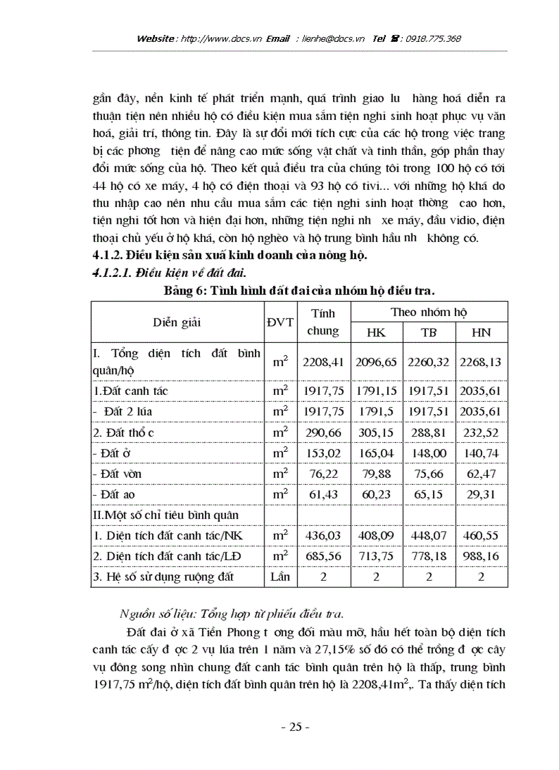 image for page Thực trạng và một số giải pháp chủ yếu phát triển kinh tế nông hộ tại xã Tiền Phong Huyện Thường Tín Tỉnh Hà Tây