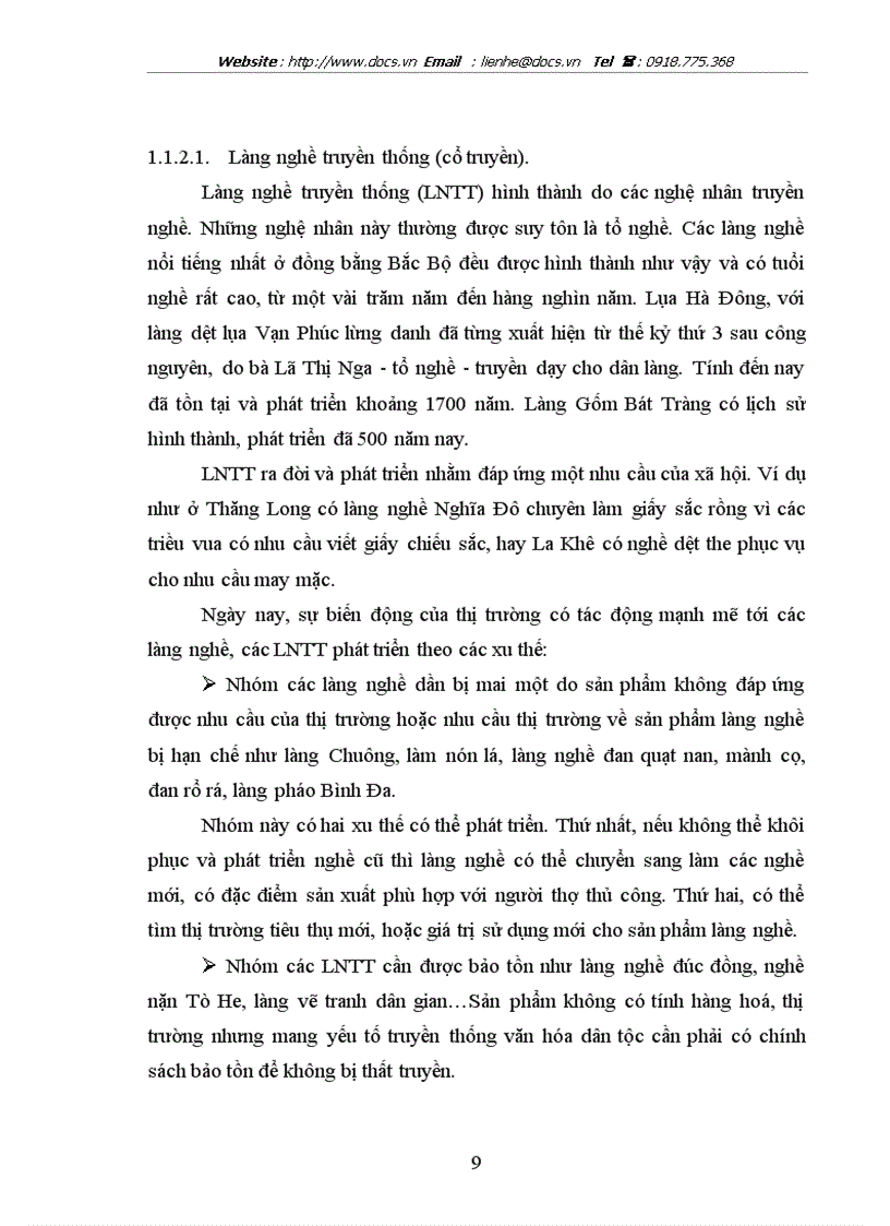 image for page LÀng nghề truyền thống trong quá trình công nghiệp hoá hiện đại hoá huyện Sóc Sơn