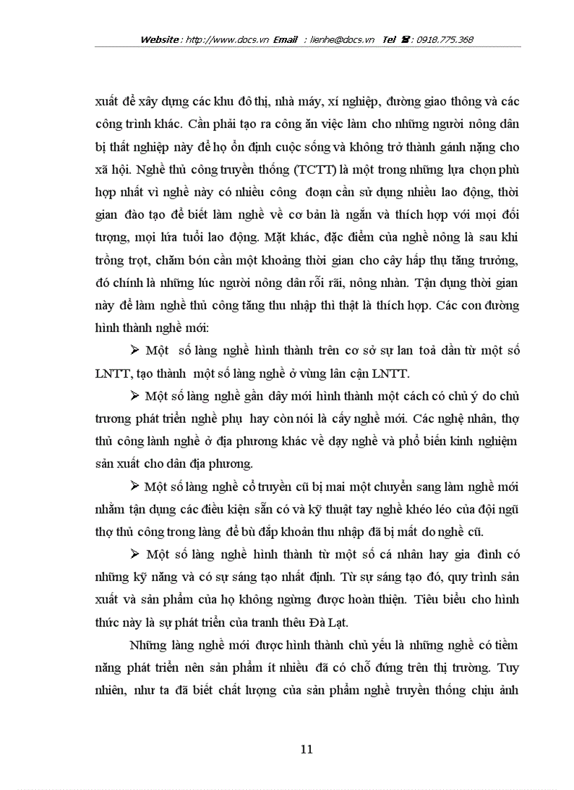 image for page LÀng nghề truyền thống trong quá trình công nghiệp hoá hiện đại hoá huyện Sóc Sơn