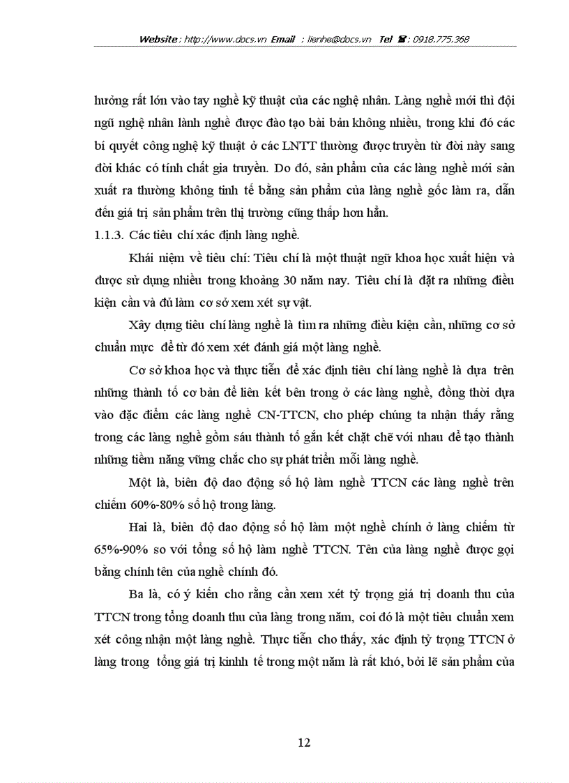 image for page LÀng nghề truyền thống trong quá trình công nghiệp hoá hiện đại hoá huyện Sóc Sơn