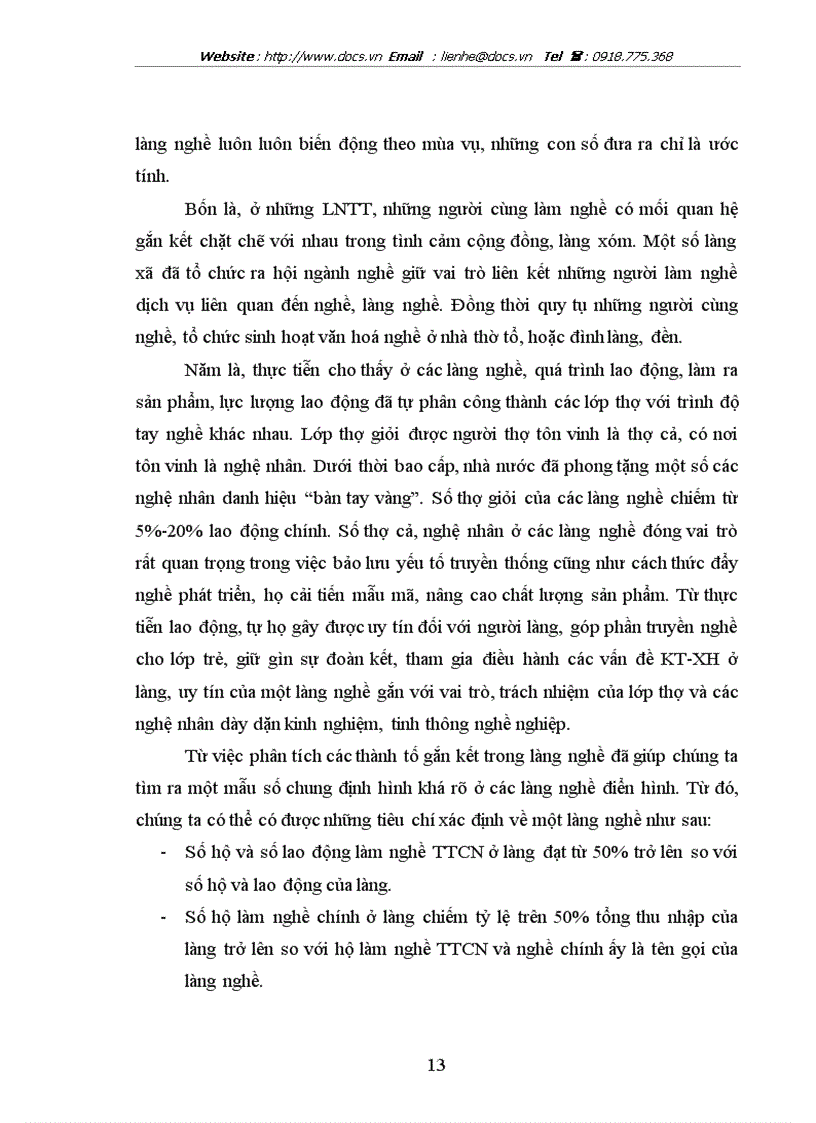 image for page LÀng nghề truyền thống trong quá trình công nghiệp hoá hiện đại hoá huyện Sóc Sơn