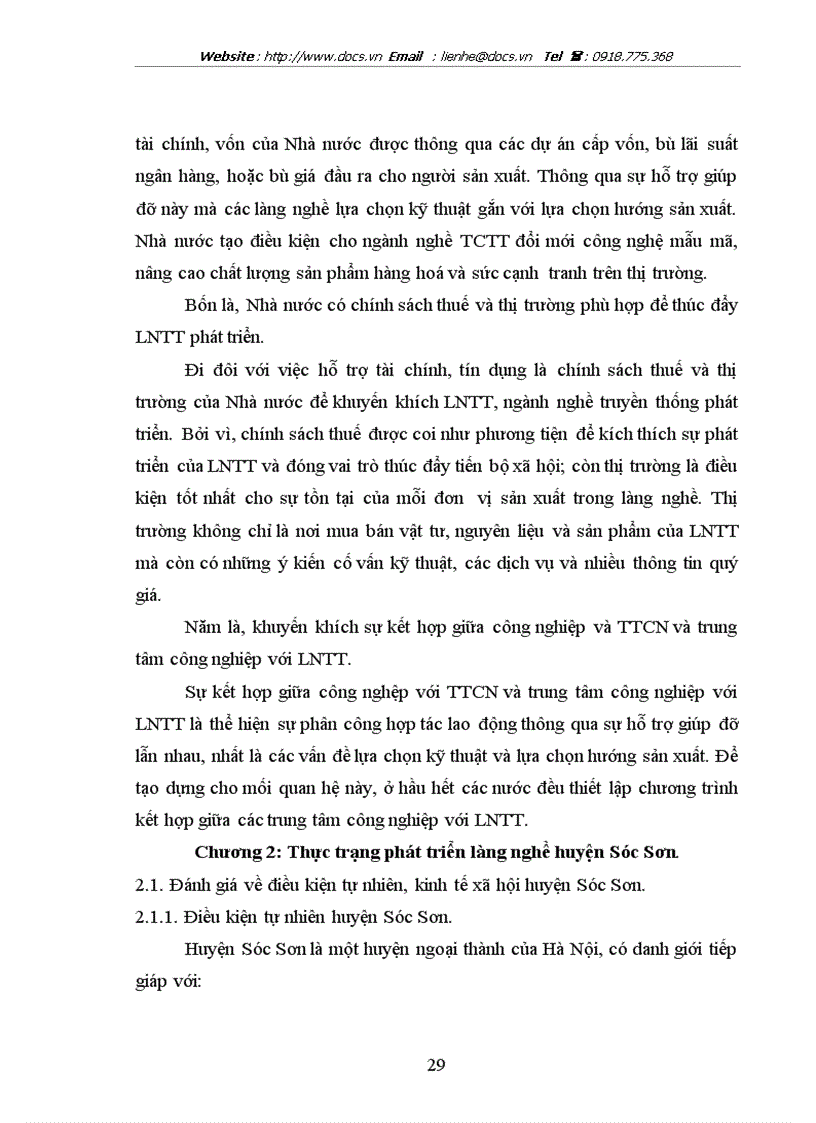 image for page LÀng nghề truyền thống trong quá trình công nghiệp hoá hiện đại hoá huyện Sóc Sơn