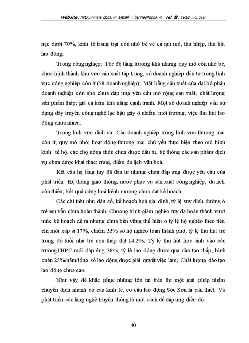 image for page LÀng nghề truyền thống trong quá trình công nghiệp hoá hiện đại hoá huyện Sóc Sơn