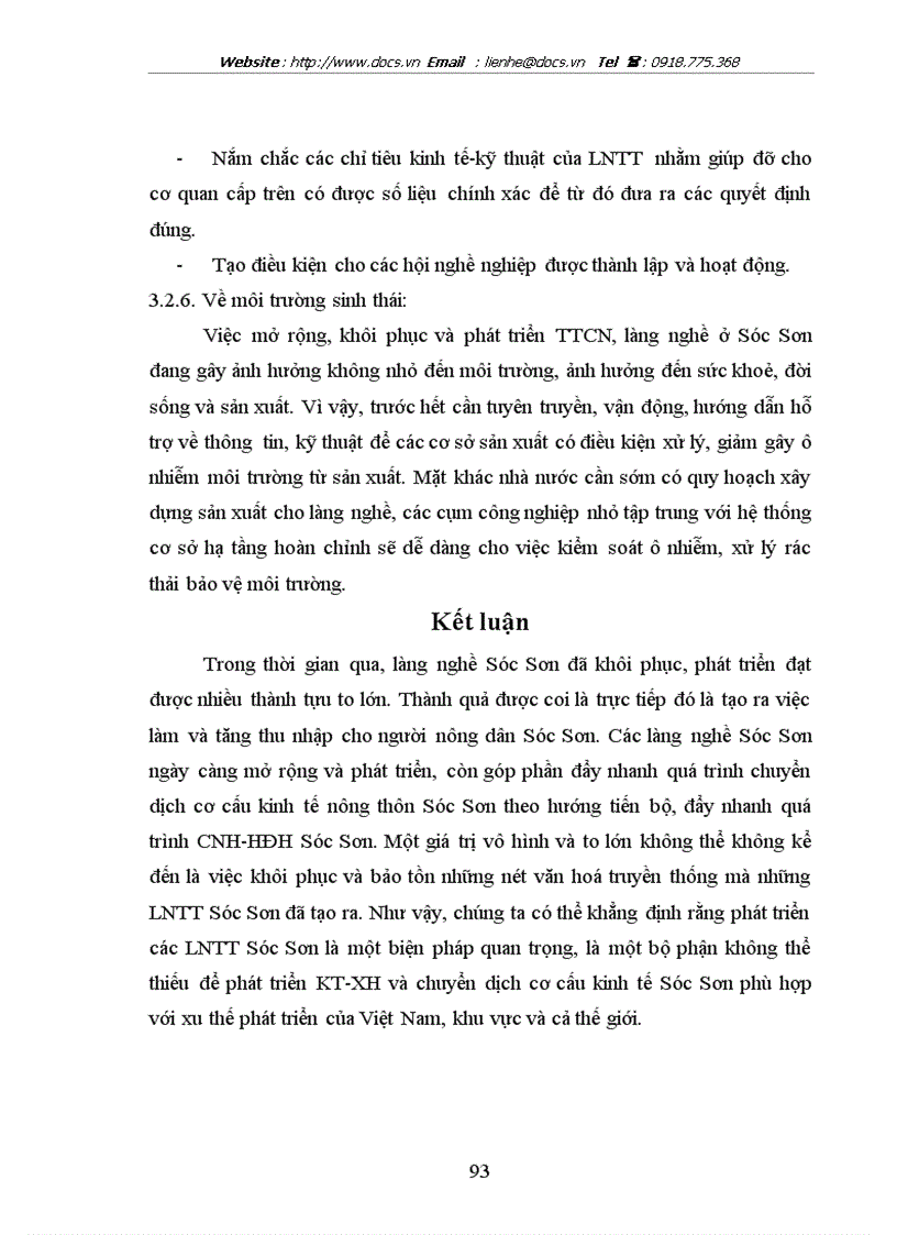 image for page LÀng nghề truyền thống trong quá trình công nghiệp hoá hiện đại hoá huyện Sóc Sơn
