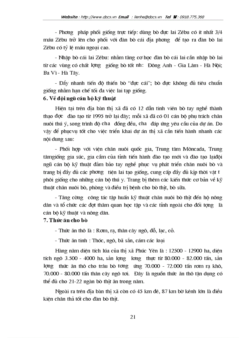 image for page Đánh giá dự án chăn nuôi bò thịt chất lượng cao tại thị xã Phúc Yên tỉnh Vĩnh Phúc