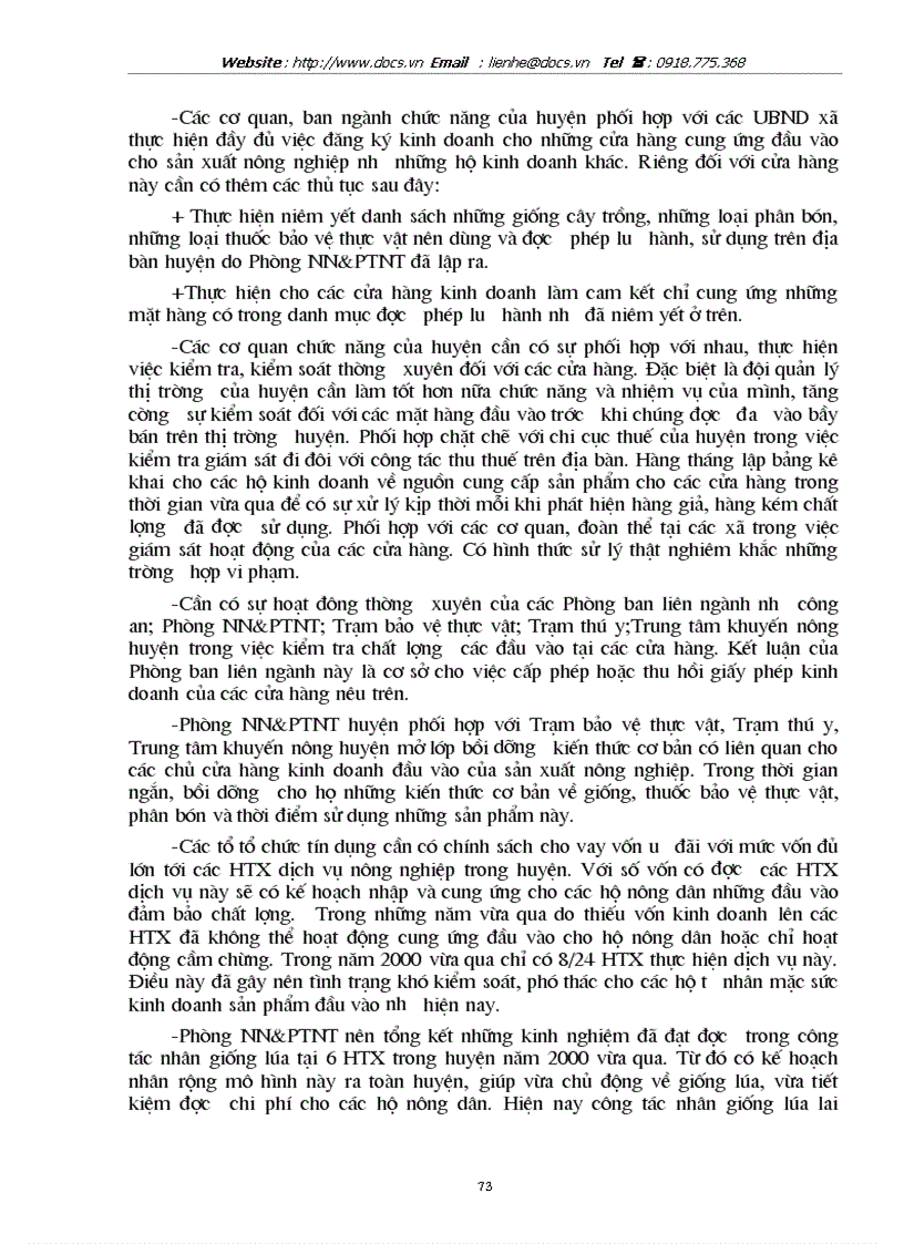 image for page Một số giải pháp phát triển kinh tế hộ nông dân huyện Thanh Miện tỉnh Hải Dương