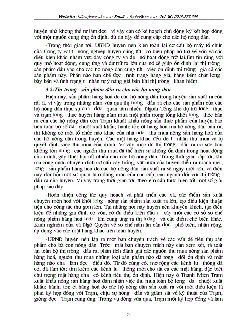 image for page Một số giải pháp phát triển kinh tế hộ nông dân huyện Thanh Miện tỉnh Hải Dương